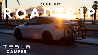 3000 km im Tesla Model Y - Roadtrip auf die Kanaren im Micro Camper