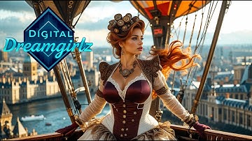 Dreamgirlz Odyssey - A Steampunk Journey Around the World - AI Music Video
