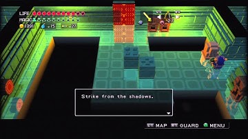 3D Dot Game Heroes part 52 Wind Temple Found A Key