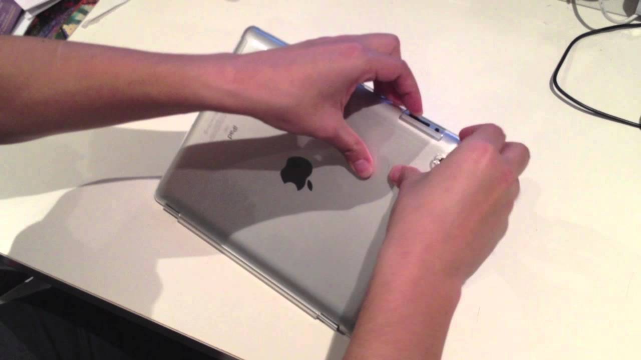 How to remove Power Support Air Jacket from iPad