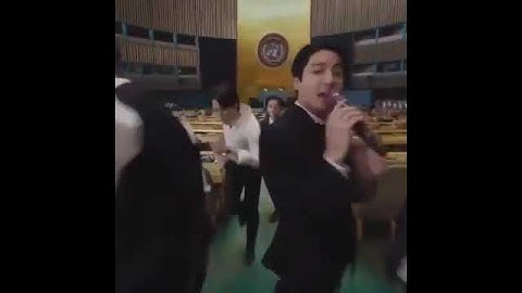 Jungkook🥴HELP!!!! He is so Handsome 😍 😍 😍#shorts bts united nations sdg new york permission to dance
