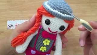 鉤針編織玩偶毛線娃娃14(腿部身體鉤法)