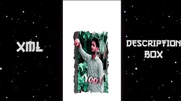 The Sun  is for the light- xml file alight motion app editing