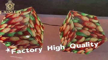 🔥Magic Cube LED Screen🔥#ledscreen #ledscreendisplay #cubeleddisplay