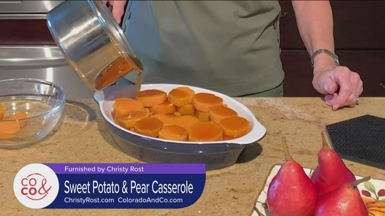Christy Rost - Sweet Potato Pear Casserole - November 2, 2022 - YouTube