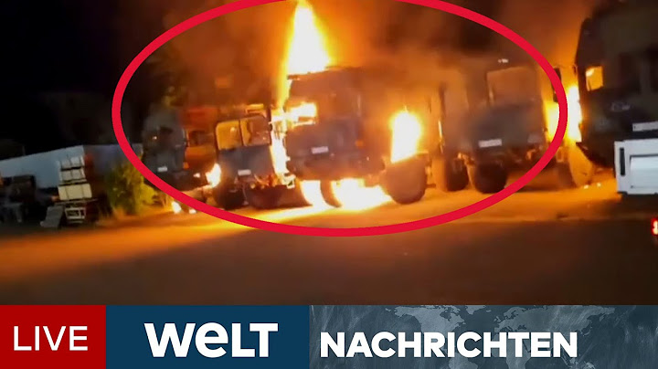 ERFURT: Brandanschlag auf sechs Bundeswehrfahrzeuge! Brisantes Video führt nach Russland | LIVE
