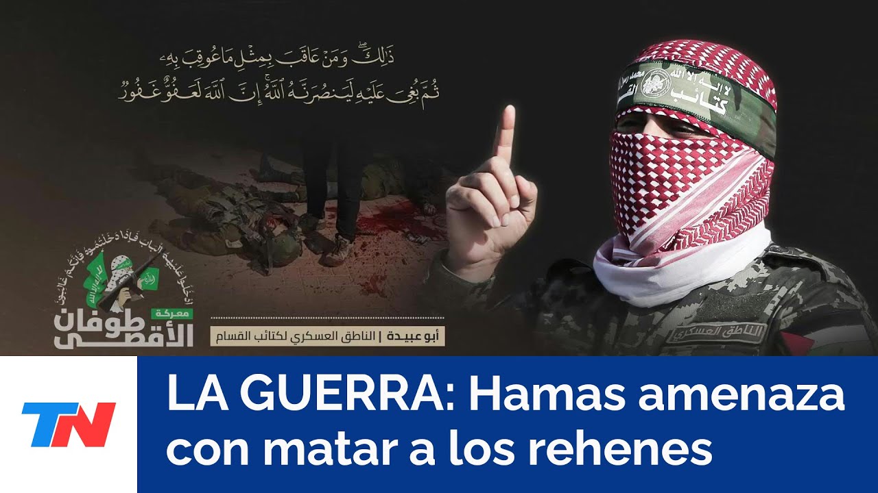 ISRAEL EN GUERRA I Hamas amenaza con matar a los rehenes en respuesta a los bombardeos israelíes