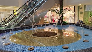 ♥️very nice water dancing and high jet. laminar jet fountain decorations لمینار جت