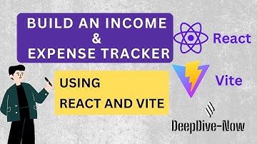 Build a Responsive Income & Expense Tracker with React & Tailwind CSS | Step-by-Step Tutorial