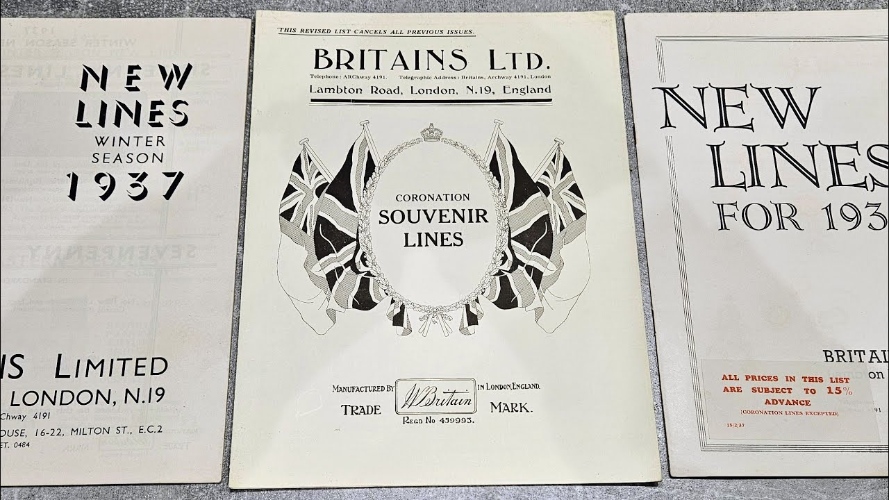 Britain's 1937 Catalogue - Incredibly Rare Item - YouTube