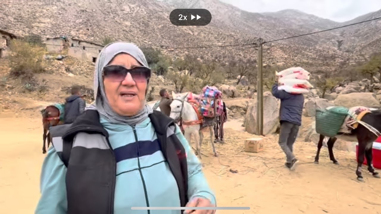 علاش توك الخير قرية منسية قبل الزلزال وبعدو