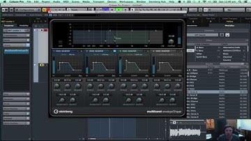 Cubase Pro 8 - Multiband Envelope Shaper