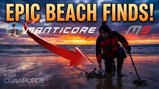 Minelab Manticore. Beach Metal Detecting in DEEP IRON