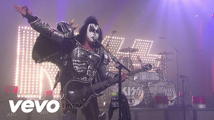 Kiss - Christine Sixteen (Live On Letterman/2012)