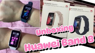 Unboxing Huawei Band 8