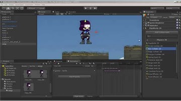 Unity5 2D Game Object Components Setup