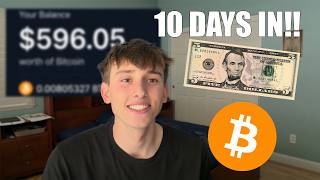What $5 a Day Into BITCOIN Can Do! 10 days in!