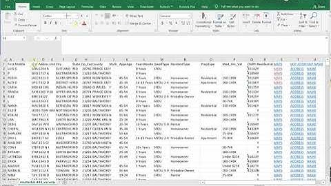 Skip Trace (for free) any spreadsheet with no data entry, with these uniquely formulated links