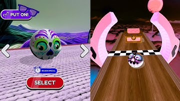🔥🌀Going Balls Vs Reverse Video Gameplay SpeedRun #245