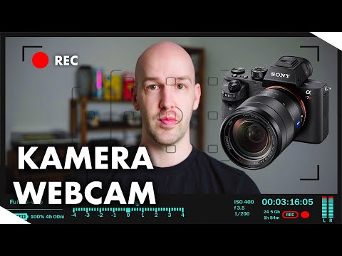 Video: So Schließen Sie Eine Digitalkamera Als Webcam An