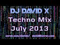 DJ David X - Techno Mix July 2013 - Deep, Intelligent & Jackin' Techno, Tech-House & Acid