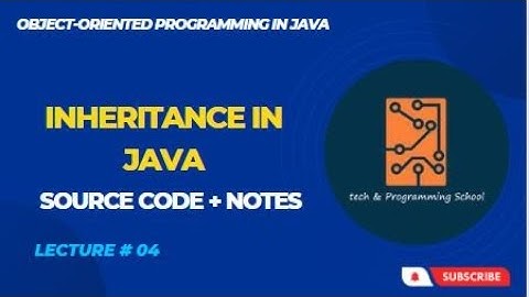 Inheritance in Object-Oriented Programming Java | Urdu Hindi