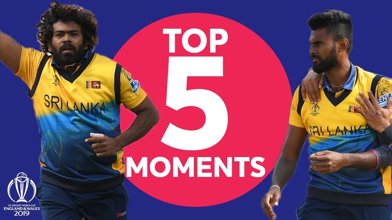 Malinga Or Udana England Vs Sri Lanka Top 5 Moments Icc Cricket World Cup 2019 Youtube