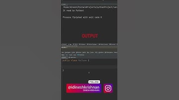 Reading a File Java vs Python | Dinesh Krishnan #shorts #code #java #python #programming #minutecode