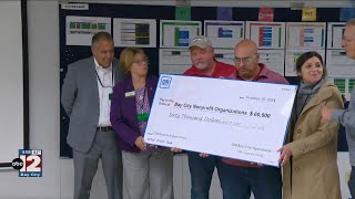 GM's Bay City presented $60k of community impact grants on Wednesday
