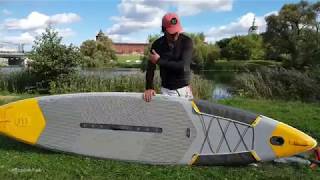 Обзор SUP-доски Decathlon Itiwit 12&#39;6 - Видео от Активный отдых на реках Подмосковья