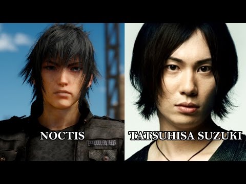 Characters and Voice Actors - Final Fantasy XV (English & Japanese)