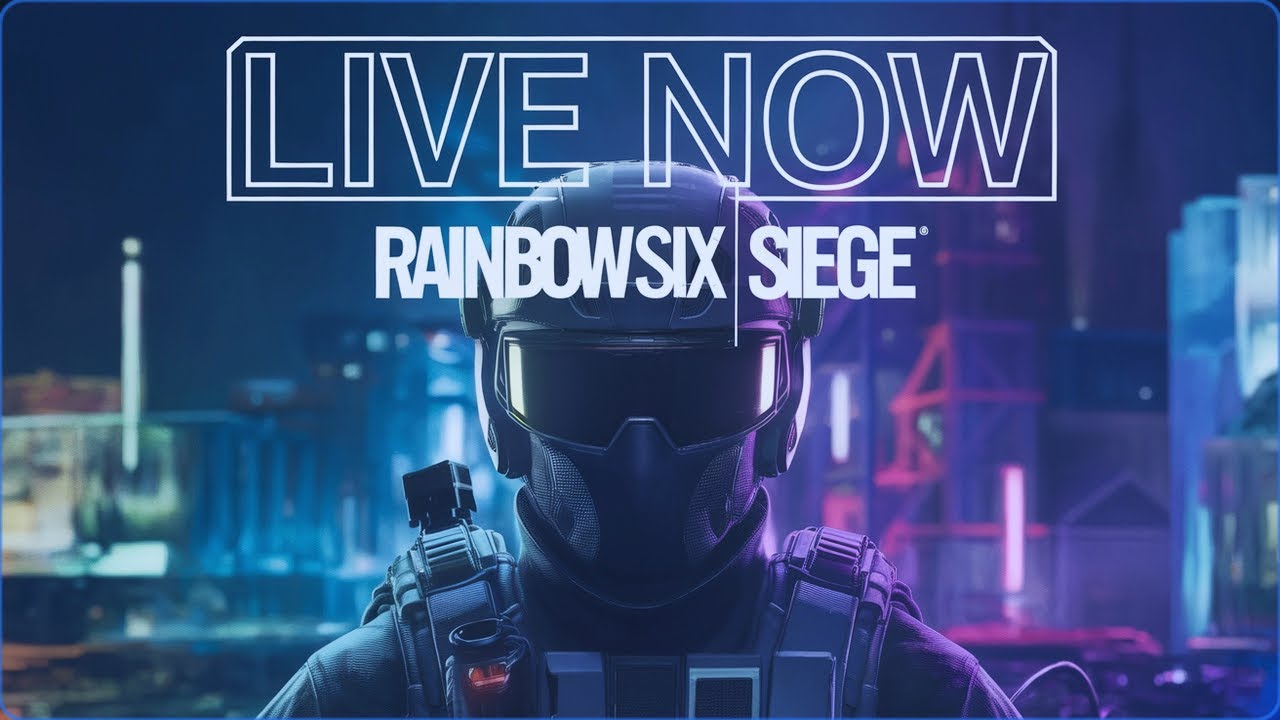 R6 Stream RAINBOW SIX SIEGE Live Streaming Action! - YouTube