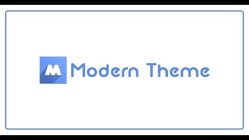 Modern Theme - Odoo Backend Theme