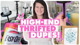 HighEnd Kirkland's Dupes ANYONE can DIY | Who knew thrift flips could look this good?