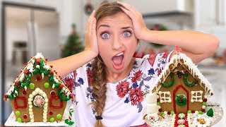 Holiday Gingerbread Challenge REMATCH | 12 Days of Vlogmas Day #4