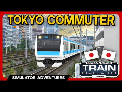 トレインシュミレーター E233-1000 Series Nishi-Kawaguchi to Kanda - JR EAST Train