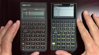 Comparison of HP42s and DM42 features screenshot 2