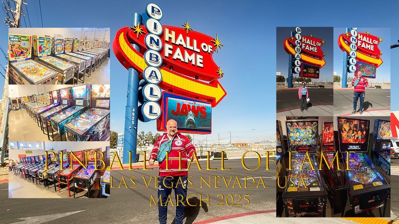 Pinball Hall Of Fame Las Vegas March 2025