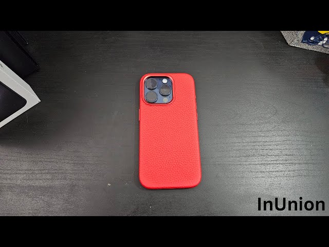iPhone 15 Pro InUnion Genuine Leather MagSafe Case Review