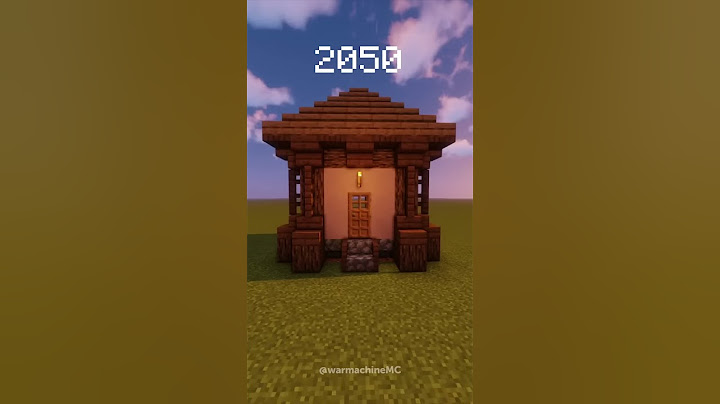Minecraft Villager's House Evolutions #shorts