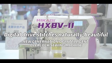 The HIKARI New generation of intelligent overlock sewing machine#hikari #8v2