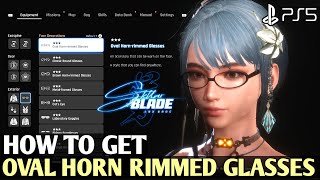 How to Get Oval Horn Rimmed Glasses STELLAR BLADE Oval Horn Rimmed Location | Stellar Blade Glasses