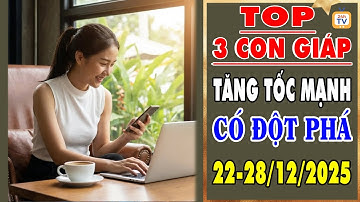 Tử vi tuần | Top con giáp tăng tốc mạnh mẽ, chốt tháng 12 rực rỡ | Tuần từ 22 - 28/12/2025