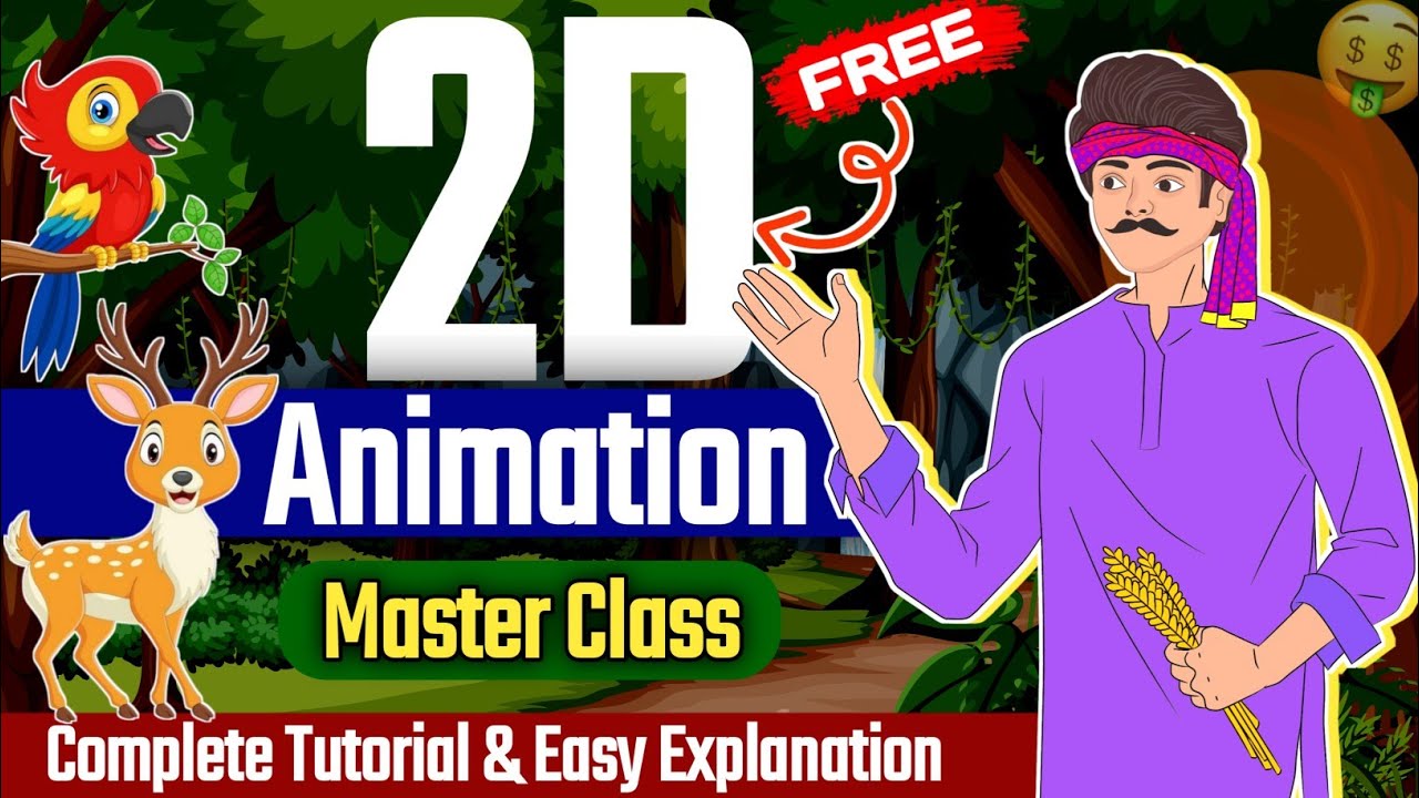 2D Animation Complete Course In Hindi | Cartoon Video Kaise Banaye ...