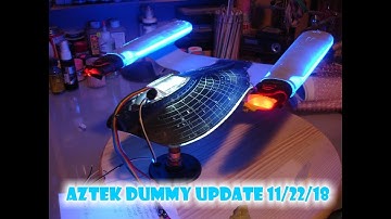 Aztek Dummy Update 11/22/18 - 1000 scale Enterprise part 5