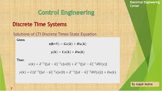 Solution of Linear Time Invariant Discrete Time State Equations