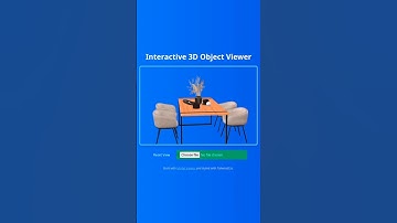 3D Model Viewer with Model Viewer & Tailwind CSS #3dmodel #coding #javascript #programming #tips