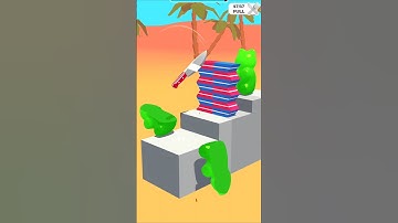 Slice It All Gameplay! Satisfying ASMR slicing game Level 420 #sliceltall #shorts