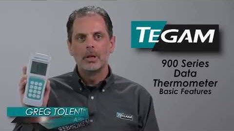 TEGAM 931A & 932A Bluetooth Digital Thermometer Basics