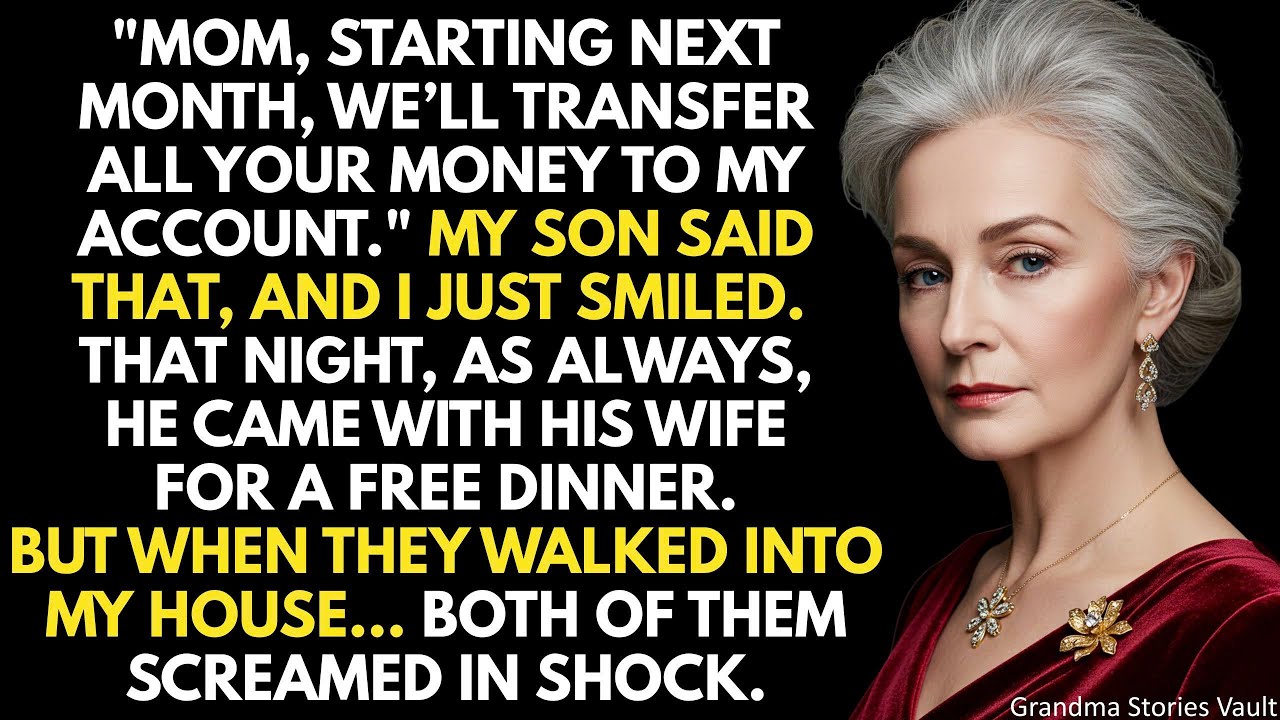 My Son Tried To Control My Money. Then He Found Out What I Had Quietly Prepared...